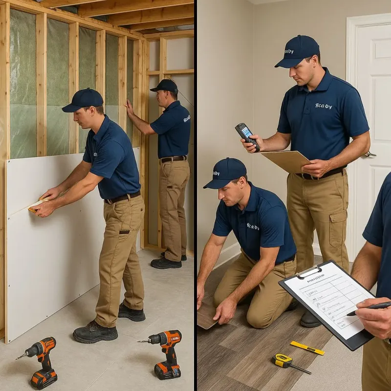 Repairs and Reconstruction process in Lander, WY